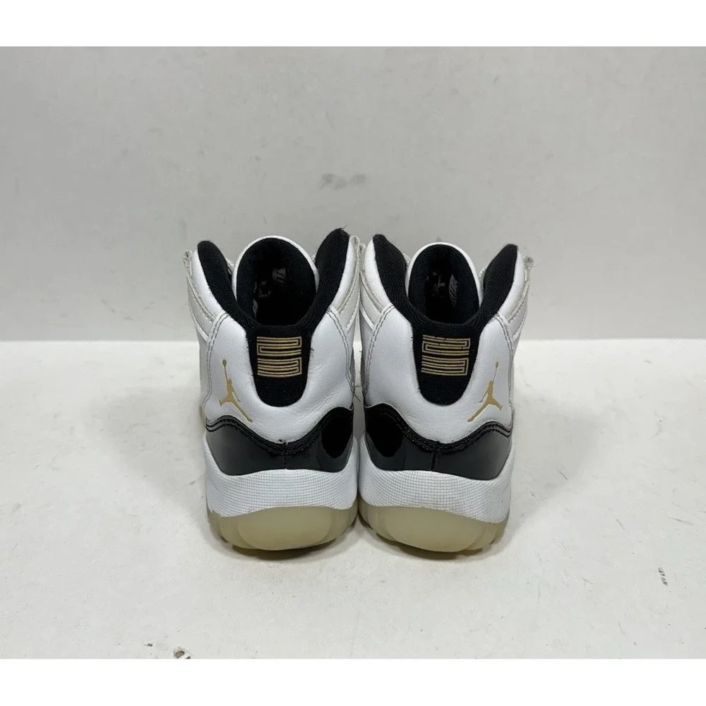 Air Jordan 11 Dmp Gratitude Shoes Boys‎ Size 13C White Basketball 378039-170